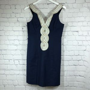 Lilly Pulitzer midi dress in blue